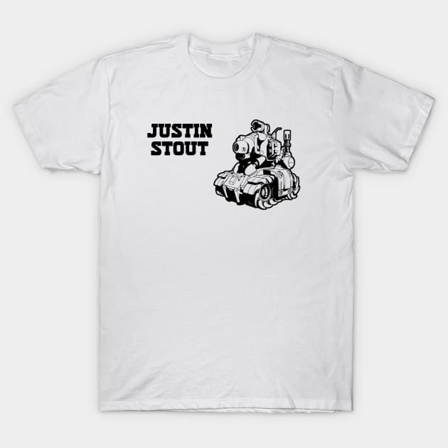 Metal Slug T-Shirt by Justin Stout